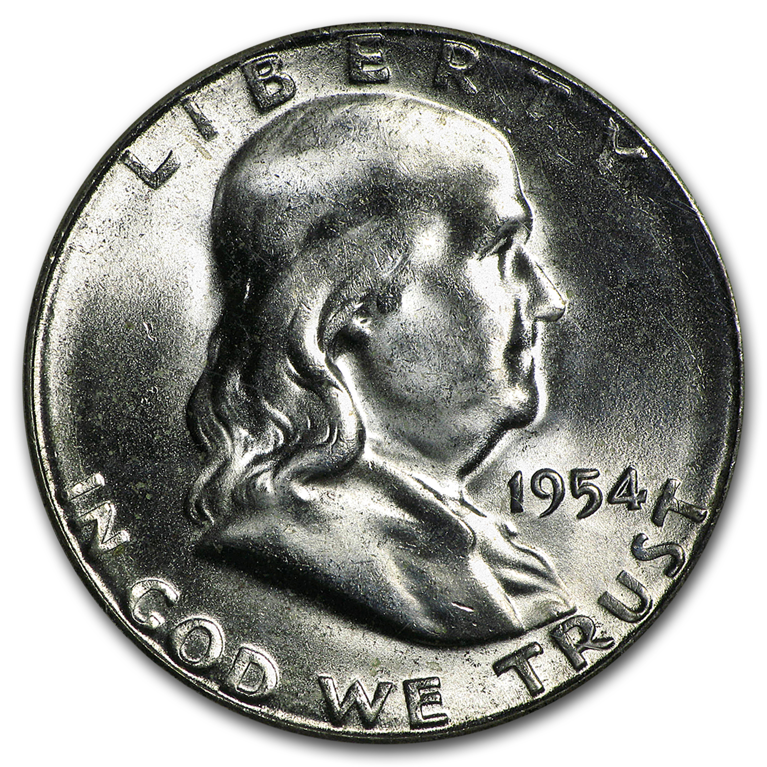 1954S Franklin Half Dollar MS65 NGC SKU1465 eBay